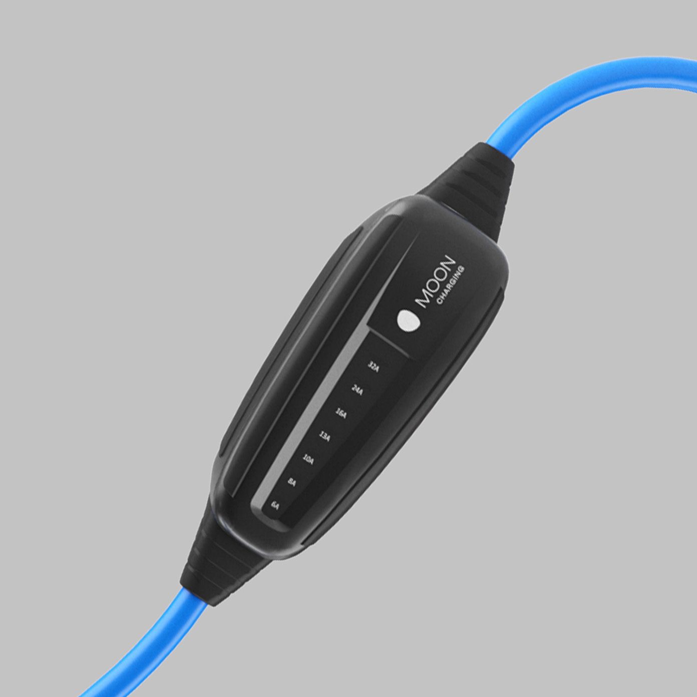 Detailní záběr na displej kabelu POWER2Go