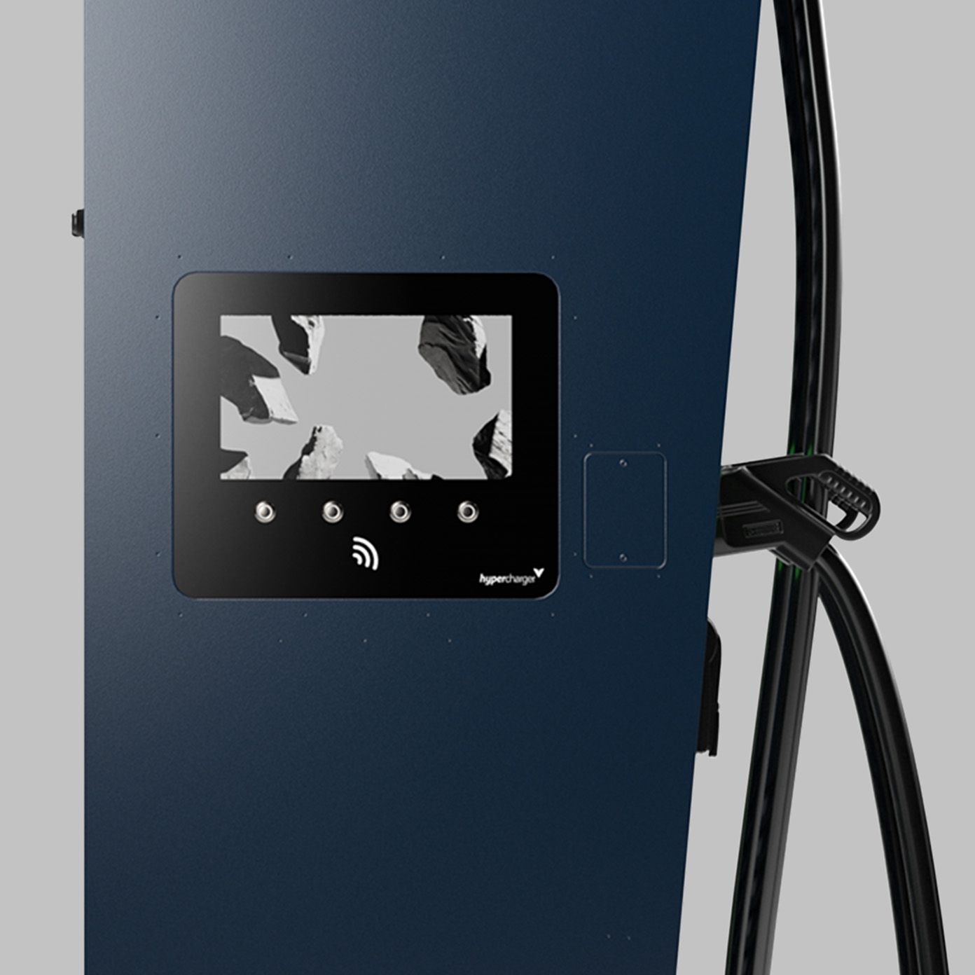 Zobrazení nabíječky POWER