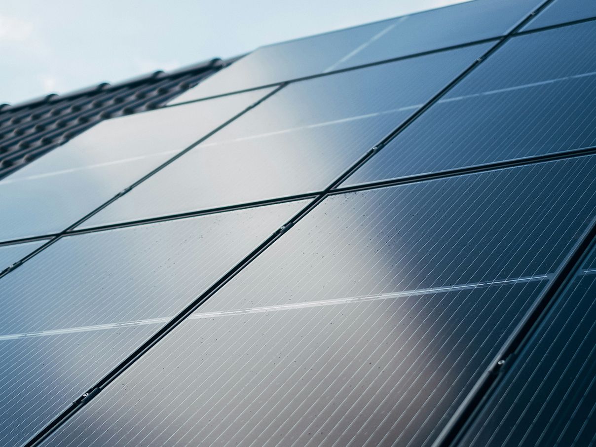 Fotovoltaický systém na střeše